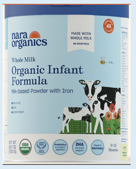 Bộ Y tế yêu cầu rà soát, ngừng lưu hành sữa Nara Organics liên quan 3 ca ngộ độc ở Mỹ