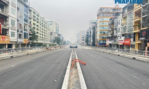 Cận cảnh hầm chui 778 tỷ đồng ở cửa ngõ Hà Nội trước ngày về đích