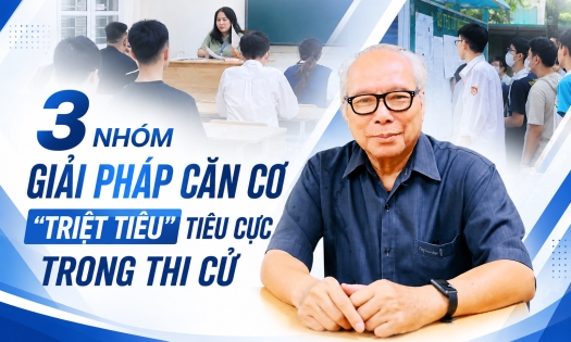 TS. Lê Viết Khuyến: “Không tách hai kỳ thi tốt nghiệp THPT và đại học không đồng nghĩa với tiêu cực sẽ gia tăng”