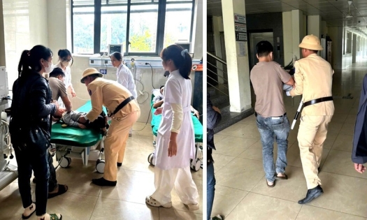 Tin tức thời sự 24h: CSGT dẫn đường cứu cháu bé bị sốt cao, co giật