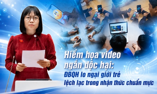 Hiểm họa video ngắn độc hại: ĐBQH lo ngại giới trẻ lệch lạc trong nhận thức chuẩn mực