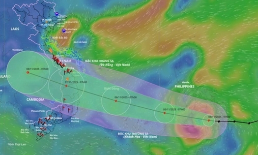 Đắk Lắk cho học sinh nghỉ học hai ngày tránh bão Kalmaegi