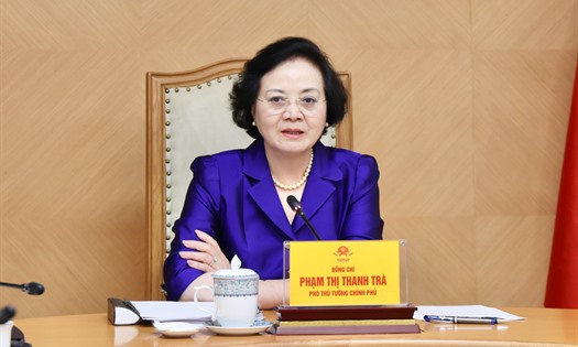 Phó Thủ tướng Phạm Thị Thanh Trà họp về xây dựng Đề án cải cách chính sách tiền lương và BHXH