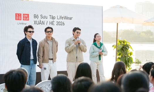 Uniqlo ra mắt BST LifeWear xuân hè 2026
