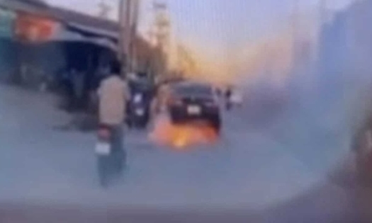 Clip: Phát hiện chồng ngoại tình, vợ đặt bom vào xe của nhân tình